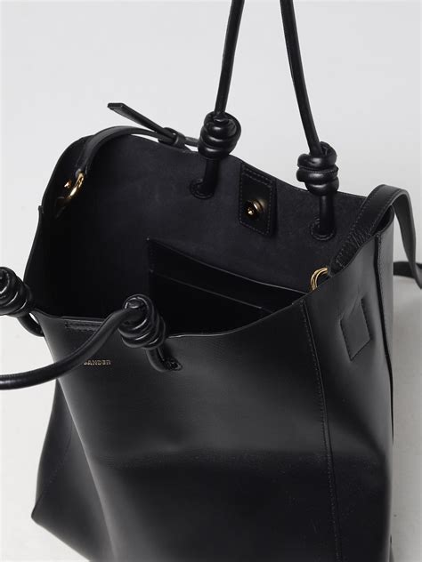 Borsa In Nappa Nero 